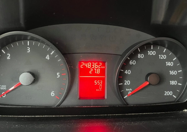 Volkswagen Crafter cena 38000 przebieg: 248344, rok produkcji 2012 z Kostrzyn małe 16
